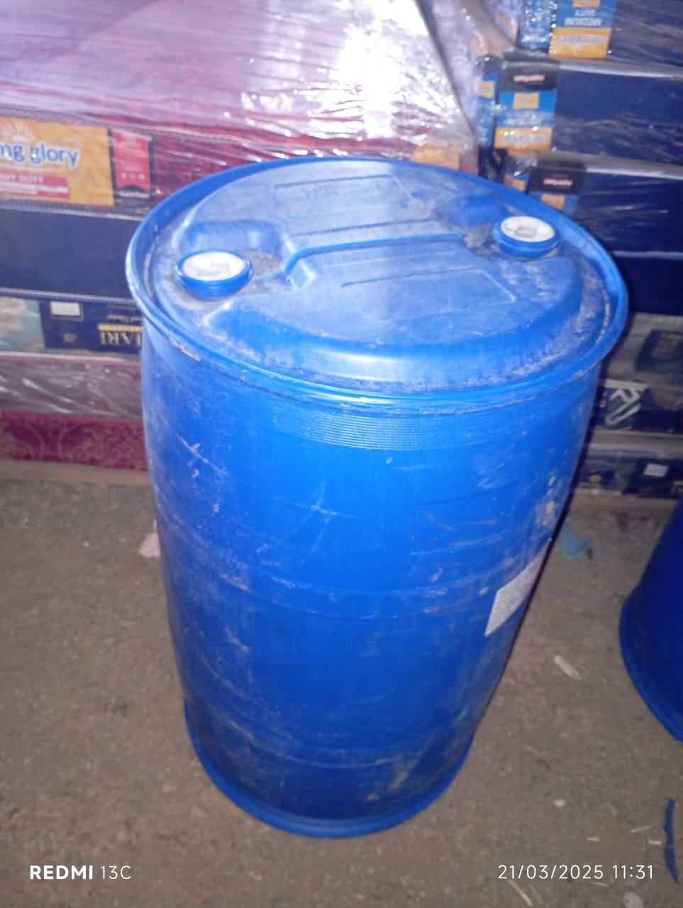 Drum 210Ltr Blue(Juakali)