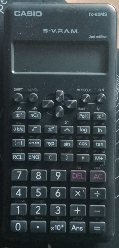 Calculator (Casio fx82ms)