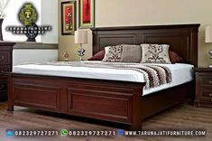 Box Bed with side drawers 6*6